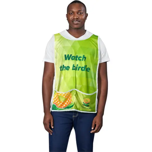 Hoppla Jackal Polyester Caddy Bib with PVC Name Sleeve Main